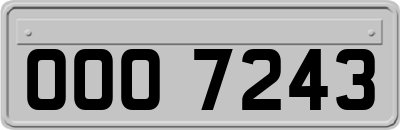 OOO7243