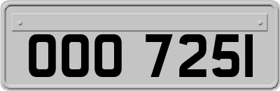OOO7251