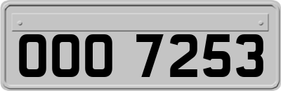 OOO7253