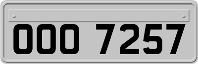 OOO7257