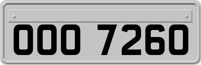 OOO7260