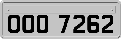 OOO7262