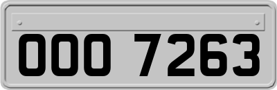 OOO7263