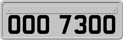 OOO7300