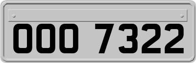OOO7322