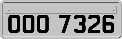 OOO7326