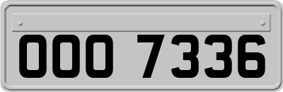 OOO7336