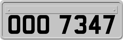 OOO7347