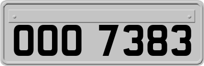 OOO7383