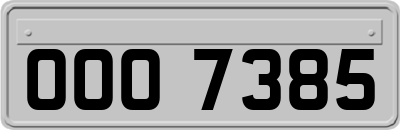OOO7385
