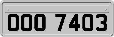 OOO7403