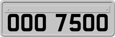 OOO7500