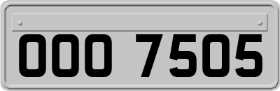 OOO7505