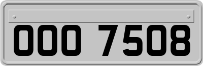 OOO7508