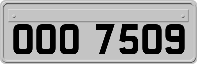 OOO7509