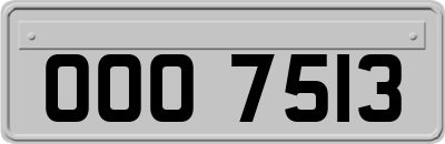OOO7513