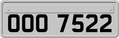 OOO7522