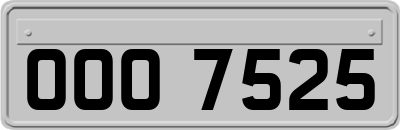 OOO7525