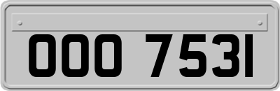 OOO7531