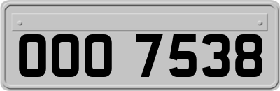 OOO7538
