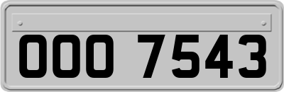 OOO7543