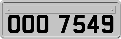 OOO7549