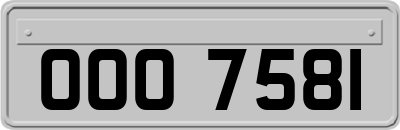 OOO7581