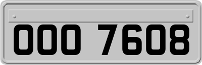 OOO7608
