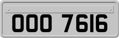 OOO7616
