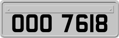 OOO7618