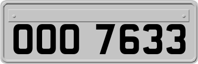 OOO7633