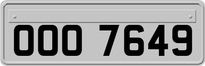 OOO7649