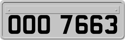 OOO7663