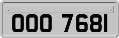 OOO7681