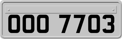 OOO7703