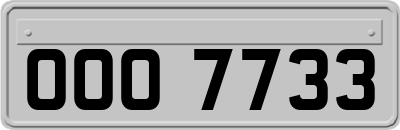 OOO7733