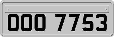 OOO7753