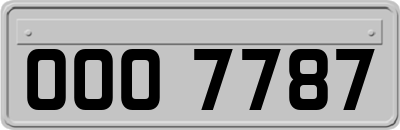OOO7787