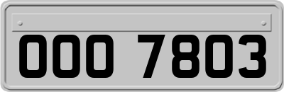 OOO7803