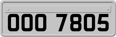 OOO7805
