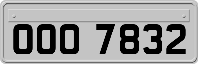 OOO7832