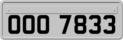 OOO7833