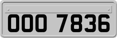 OOO7836