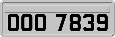 OOO7839