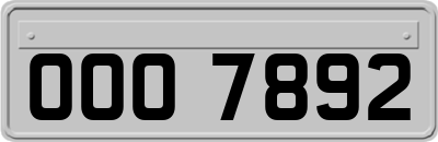 OOO7892