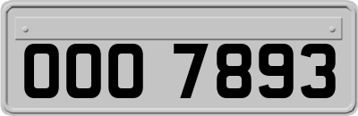 OOO7893