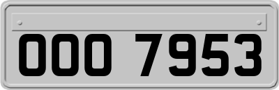 OOO7953