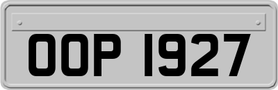 OOP1927