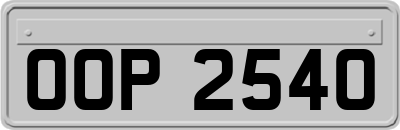 OOP2540