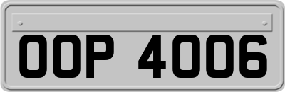 OOP4006
